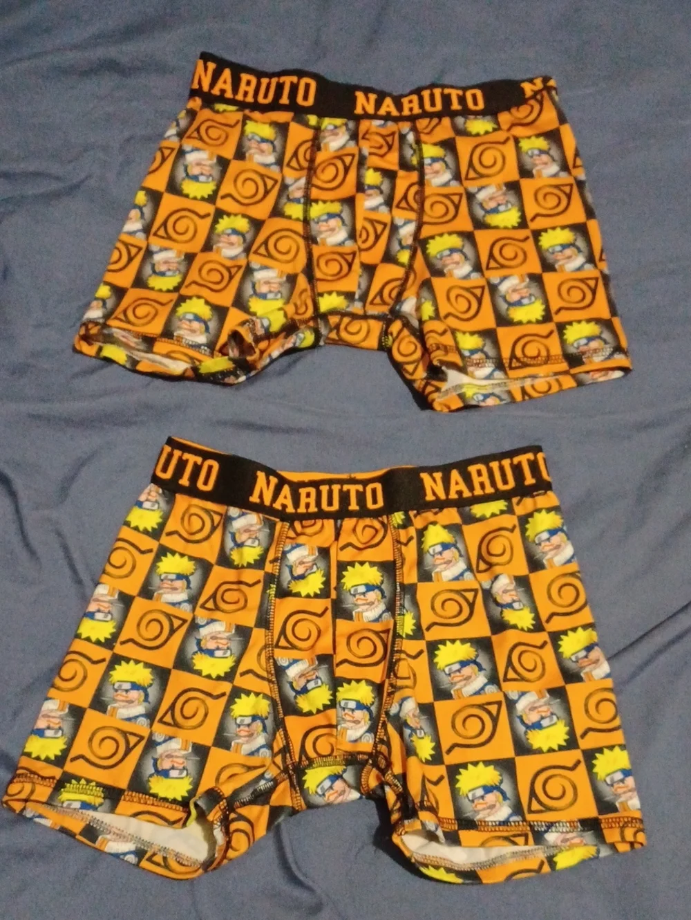 Bundle Of 8 Naruto Graphic Boxer Briefs For Boys Size 8
